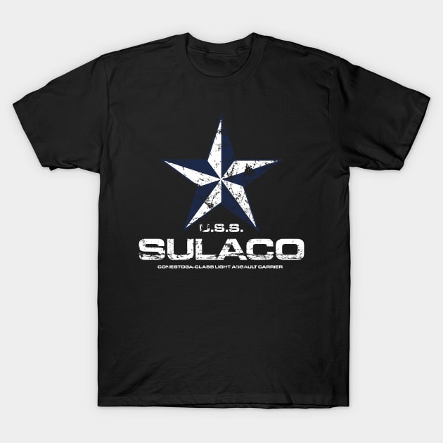 U.S.S Sulaco Alien Movie | Conestoga-Class Light Assault Carrier T-Shirt by Rivenfalls